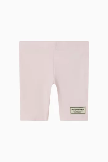 Biker Shorts in Recycled Softskin
