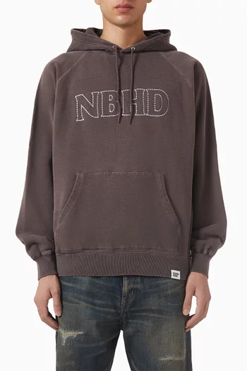 Pigment Dyed Sweat Hoodie in Cotton