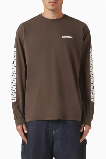 Logo-print T-shirt in Cotton