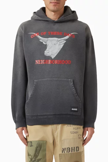 x OOTD Savage Hoodie in Cotton-fleece