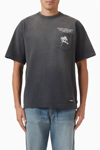 x OOTD Savage T-shirt in Cotton-jersey