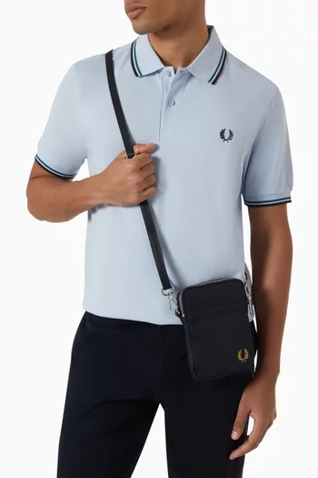 Brentham Crossbody Bag in Nylon-twill