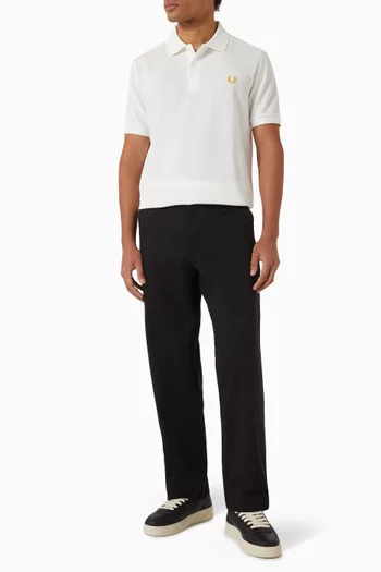 Fred Perry Tennis Shirt in Cotton-piqué