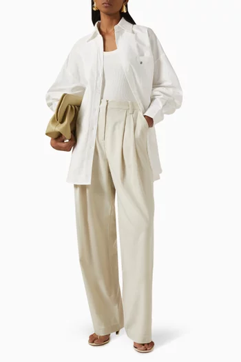 Rhea Oversized Shirt in Cotton
