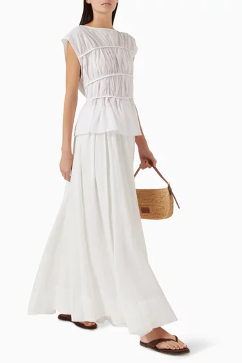 Layne Skirt in Ramie