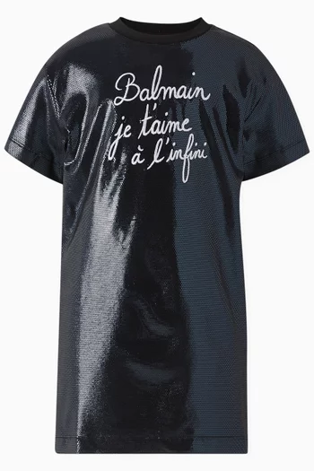 Graphic Logo T-Shirt Dress