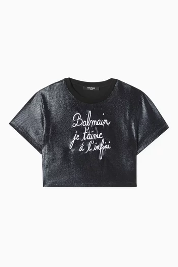 Logo T-shirt in Cotton