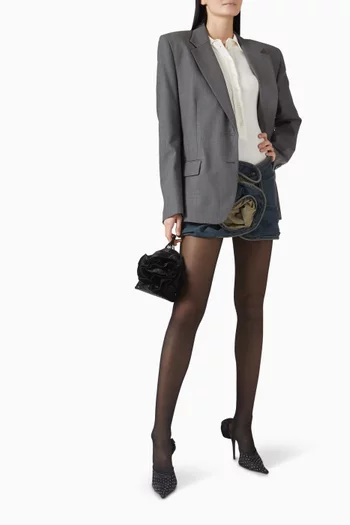 بودي سوت بياقة بولو نسيج فيسكوز