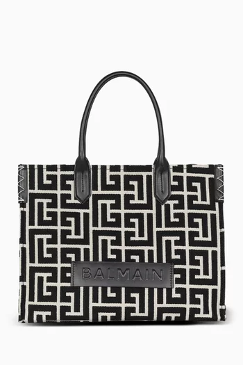 B-Army 36 Shopper Bag in Monogram Jacquard