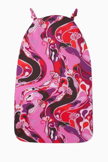 Abstract Print Sleeping Bag in Cotton