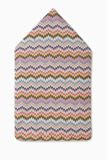 Chevron Sleeping Nest in Cotton