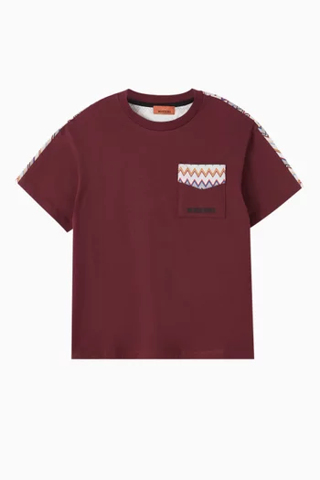 Graphic Logo T-shirt in Cotton