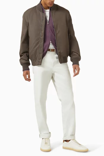 Zip Cardigan in Knit