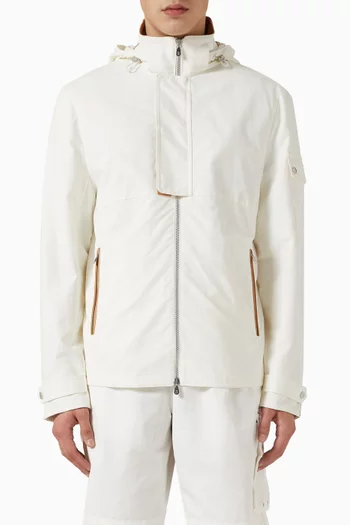 Gabardine Outerwear Jacket in Cotton