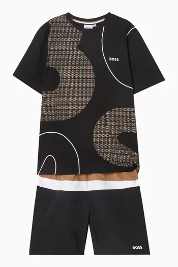 Logo T-shirt in Cotton