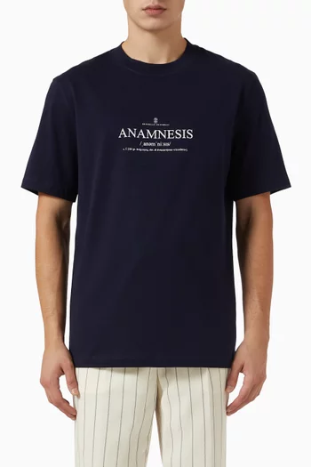 Printed T-shirt in Cotton