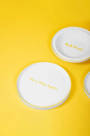 We're Butter Together Dinner Plate