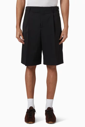 Le Short Ovalu in Stretch Virgin Wool