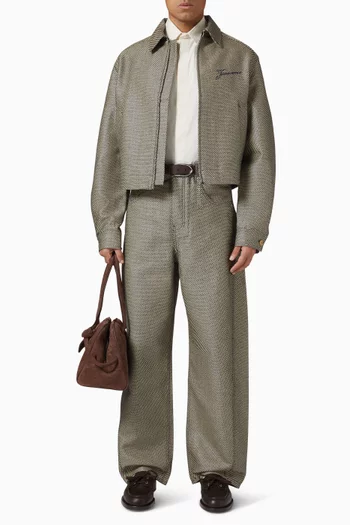 La Veste de-Nîmes Canevas Jacket in Denim