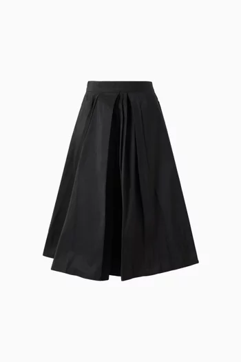 Mid-rise A-line Skirt