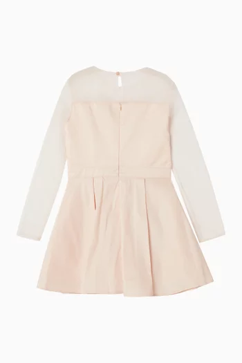 Mesh Embroidered Dress