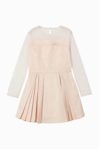 Mesh Embroidered Dress
