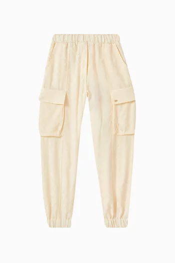 Quilted Cargo Pants