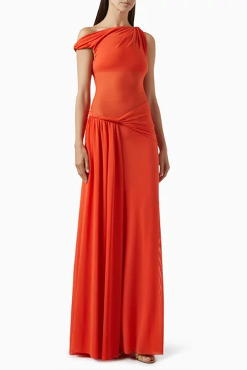 The Sisal Maxi Dress in Mesh
