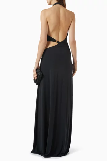The Devon Maxi Dress in Cupro-jersey