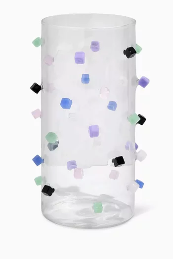 Cube Vase in Borosilicate Glass