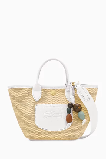 XS Le Pliage Collection Basket Bag in Canvas