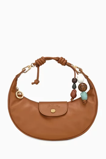 Le Pliage Ceramique Xtra Hobo Bag in Leather