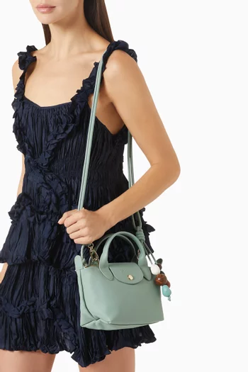 XS Le Pliage Ceramique Bag in Leather