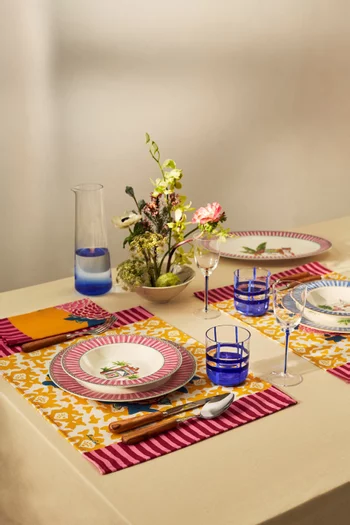 Arabesque Corolla Gold-Natural Napkin