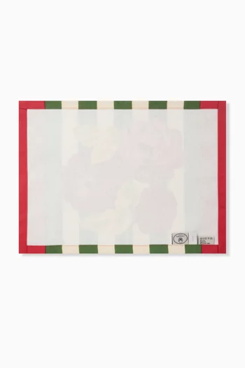 Nizam Stripes Green-Natural Placemat