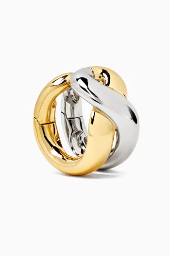 Odell Single Ear Cuff in 12kt Gold-plated Brass