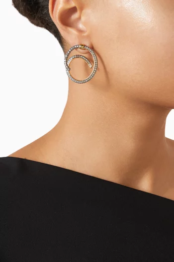Maia Earrings in 12kt Gold-plated Brass