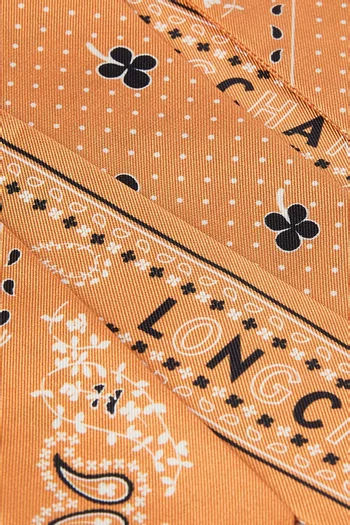 French Bandana Headband in Silk