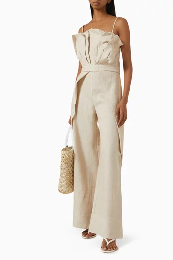 Amapolas Corset Top in Linen