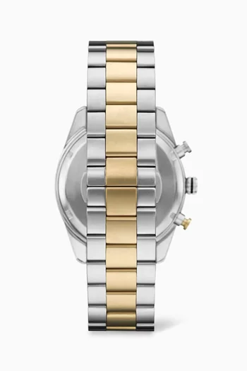 Racer Chronograph Stainless Steel Watch, 42mm