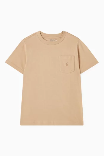 Logo T-shirt in Cotton Jersey