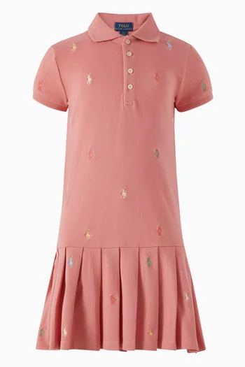 Logo Polo Dress