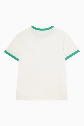 Logo T-shirt in Cotton