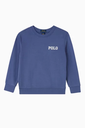 Logo Sweatshirt in Cotton Jersey