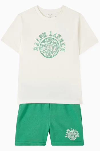 Logo T-shirt in Cotton