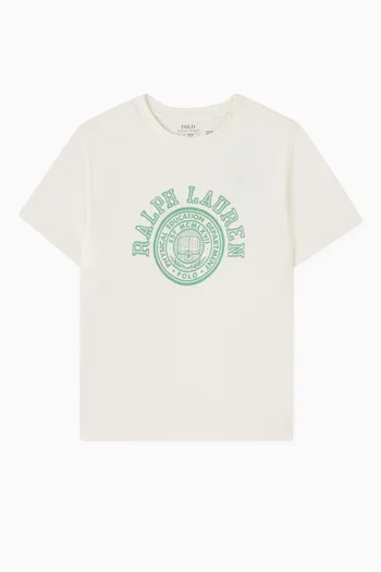 Logo T-shirt in Cotton