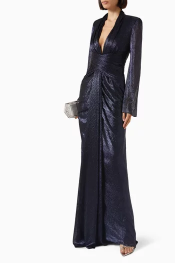 Oliviana Ruched Gown