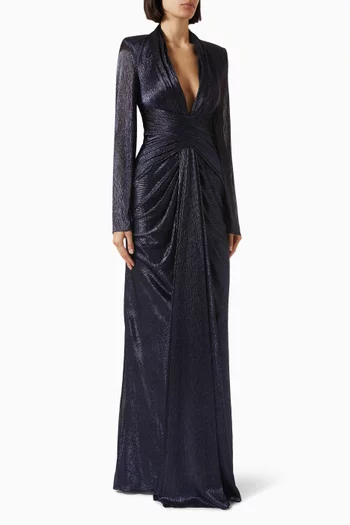 Oliviana Ruched Gown