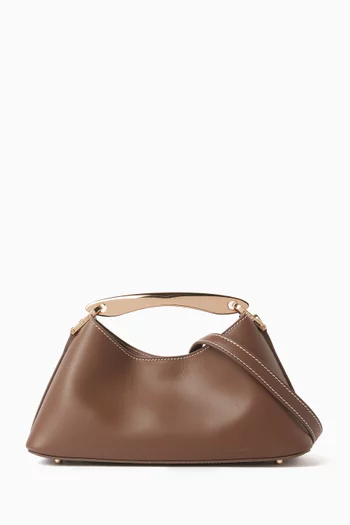Mini Boomerang Bag in Leather