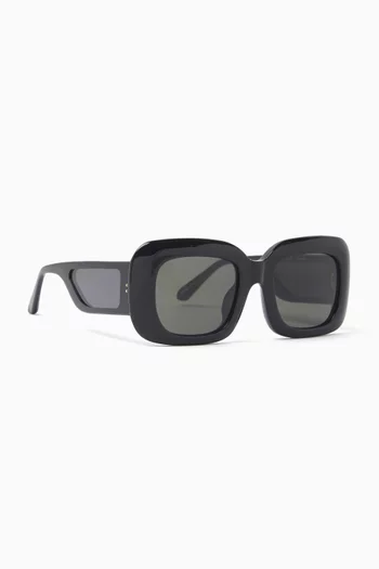 Emmy Butterfly Sunglasses in Acetate